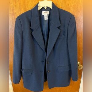 Talbots Classic Dark Blue Blazer